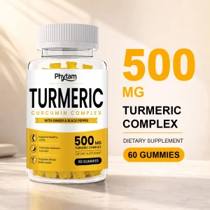 Turmeric Curcumin Gummies With Ginger And Black Pepper