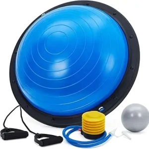 Half Exercise Ball Non-Slip Base