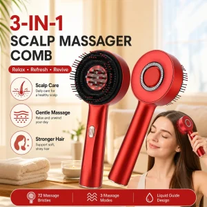 Electric Massage Comb Red Light